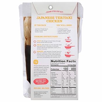 Amazon.com: Street Kitchen Japanese Teriyaki Chicken Scratch